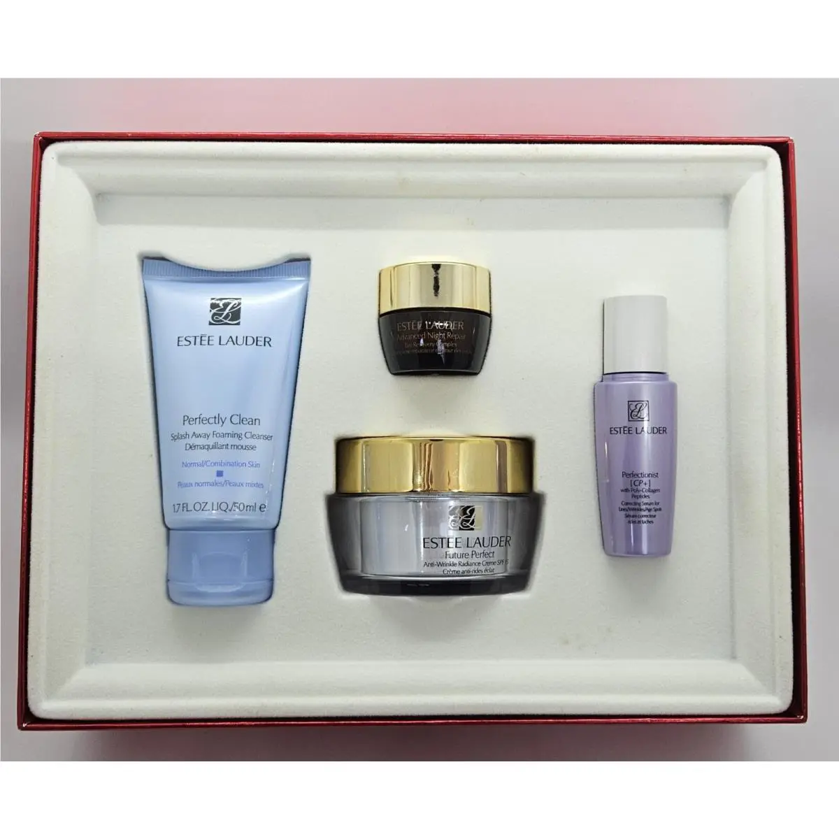 Estee Lauder Radiant Future 4 Piece Box Set For Normal/combination Sk