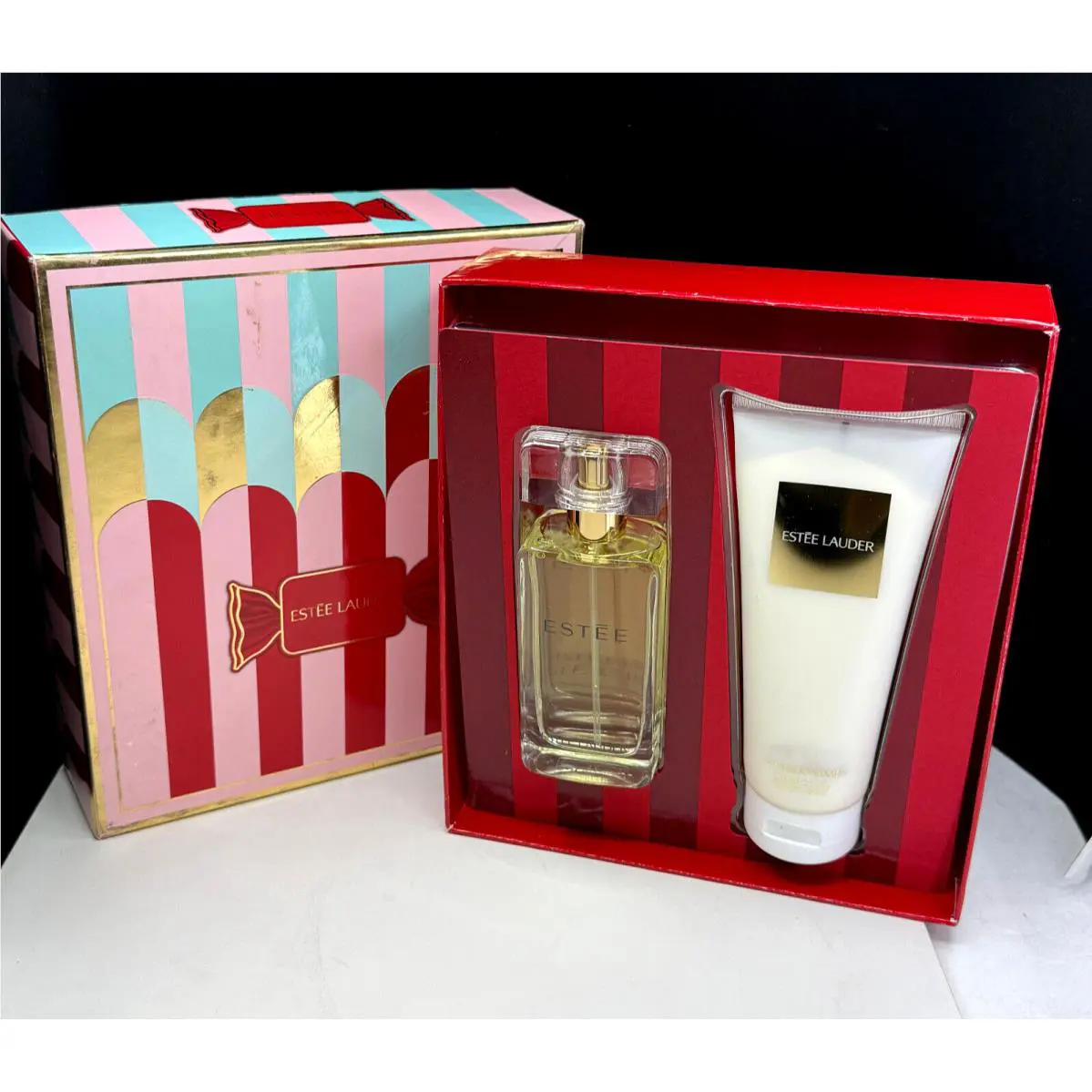 Estee By Estee Lauder Indulgent Duo Parfum Luxe Body Creme Value Set Check