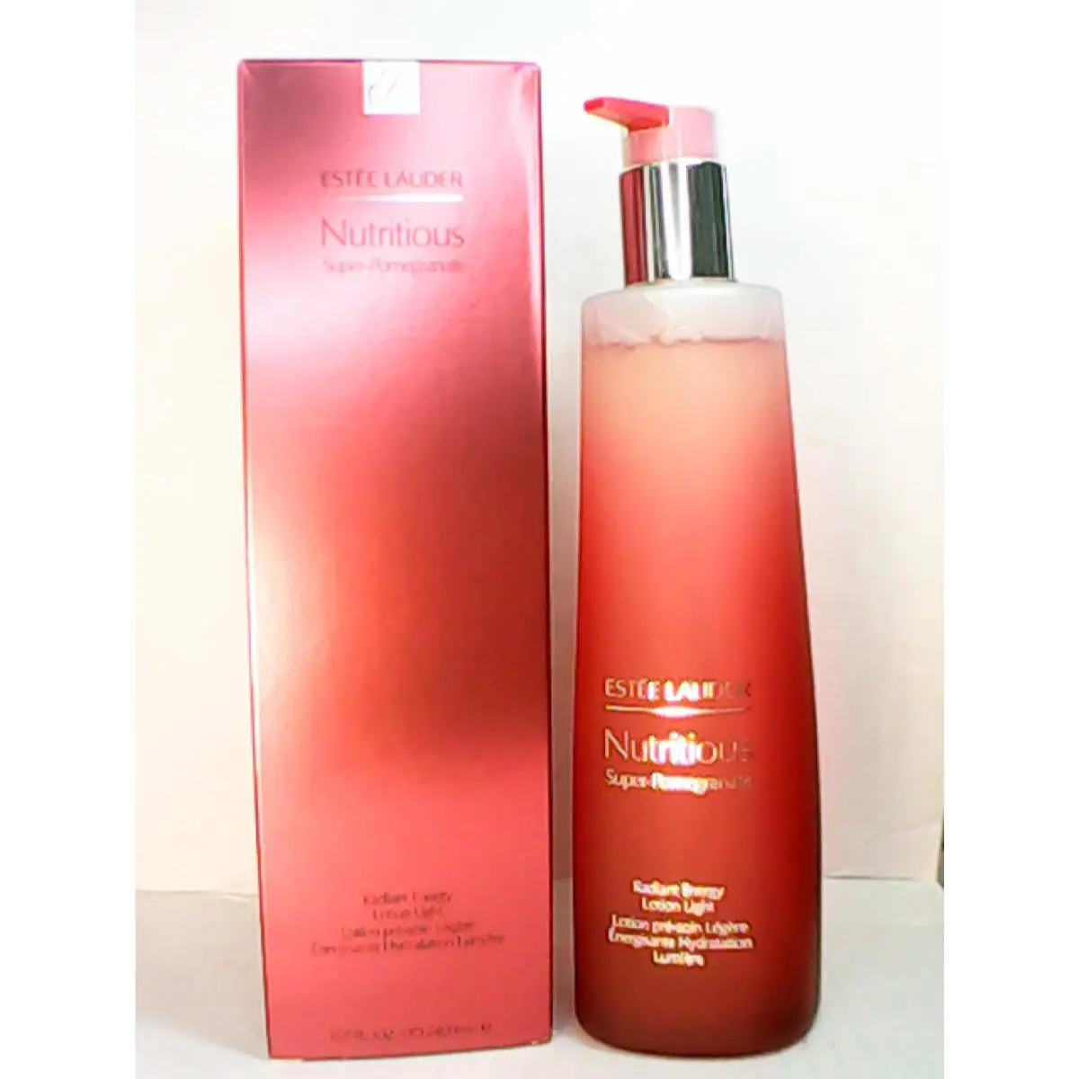 Estee Lauder Nutritious Super-pomegranate Radiant Energy Lotion Light 13.5 fl oz