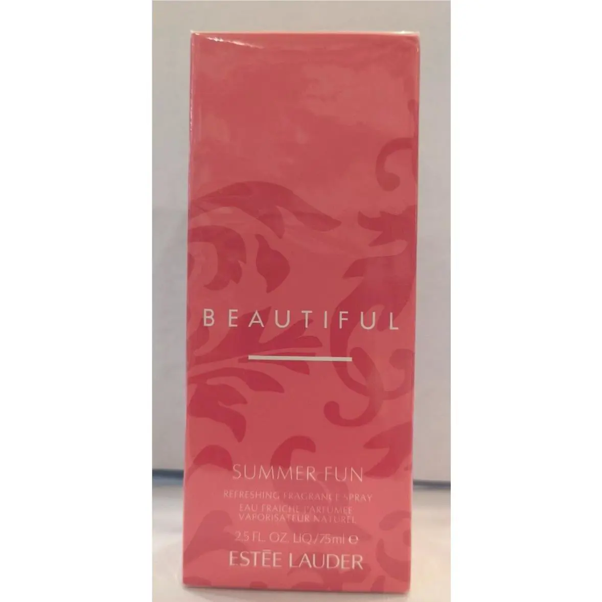 Beautiful Summer Fun By Estee Lauder Eau Fraiche Parfumee Spray 2.5 Oz/ 75 ml