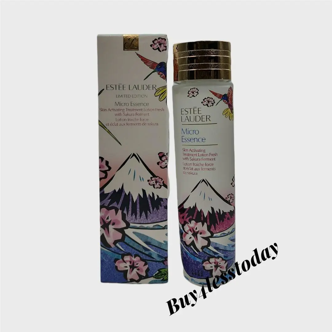 Estee Lauder Micro Essence Skin Activating Treatment Lotion Fresh W/sakura 6.7oz