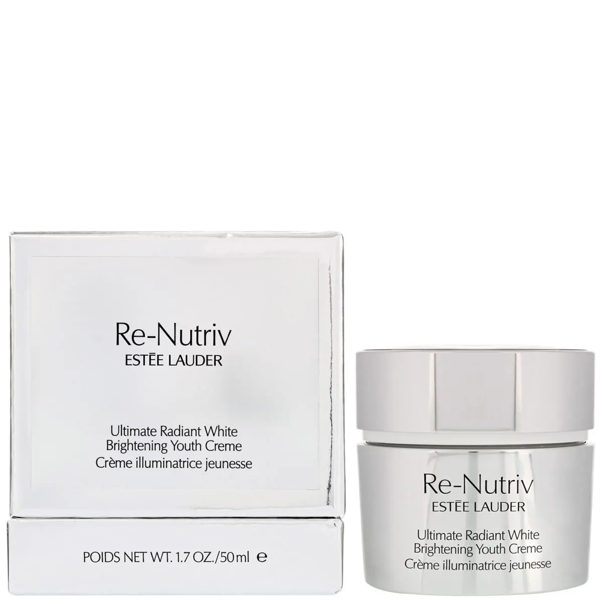 Estee Lauder Re-nutriv Ultimate Radiant White Brightening Youth Creme 1.7oz