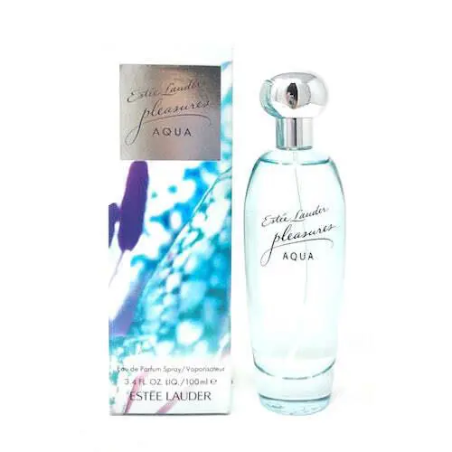 Pleasures Aqua by Estee Lauder For Women 3.4 oz Eau de Parfum Spray - Aqua