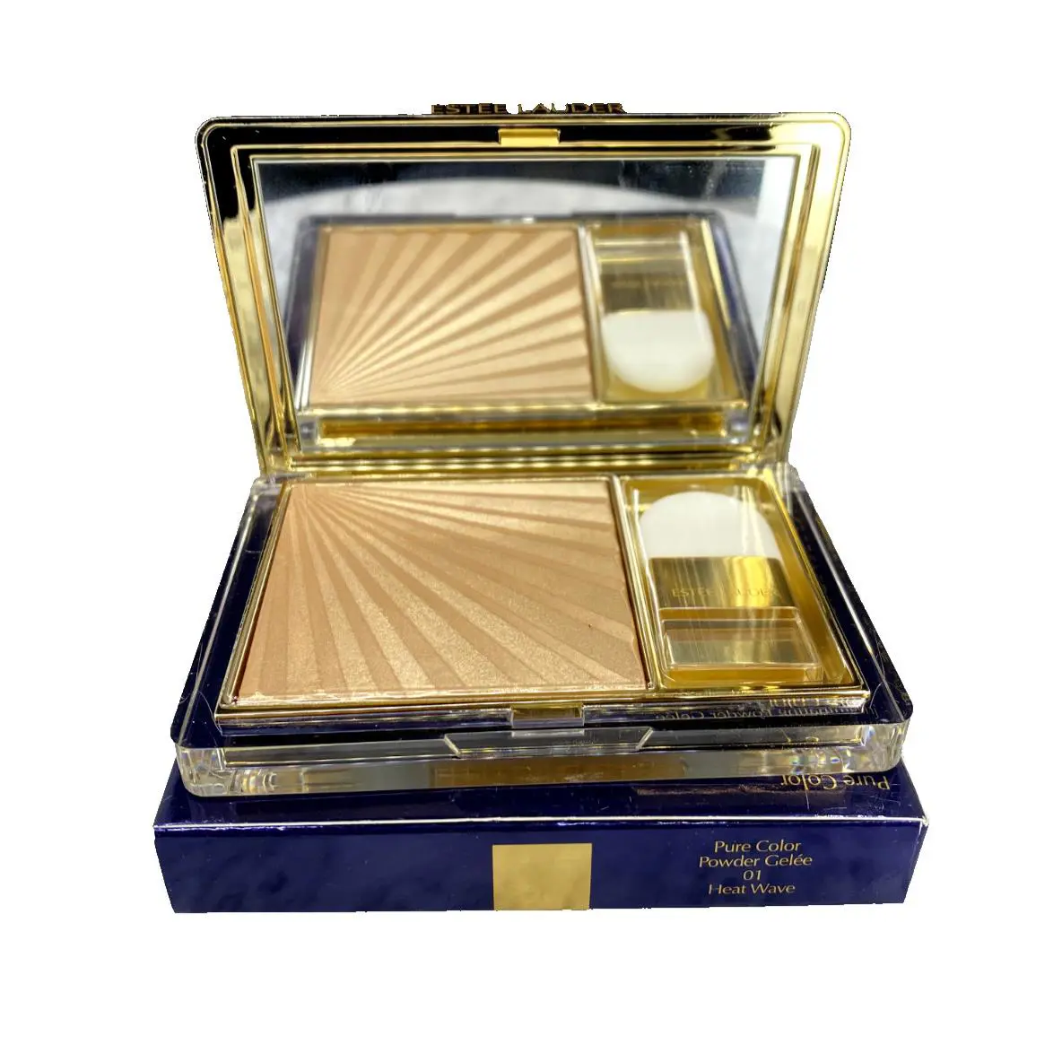 Estee Lauder Pure Color Illuminating Powder Gelee 01 Heat Wave 0.21 oz