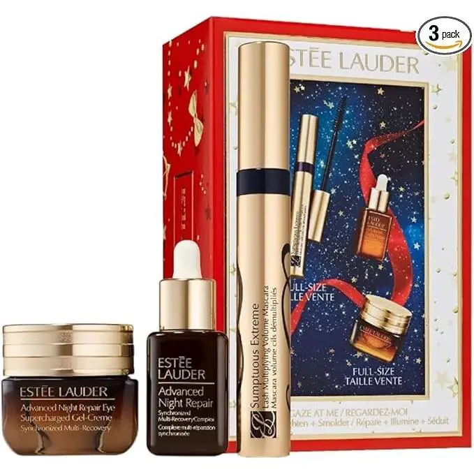 Estée Lauder Gaze at Me Advanced Night Skincare and Sumptuous Extreme Mascara
