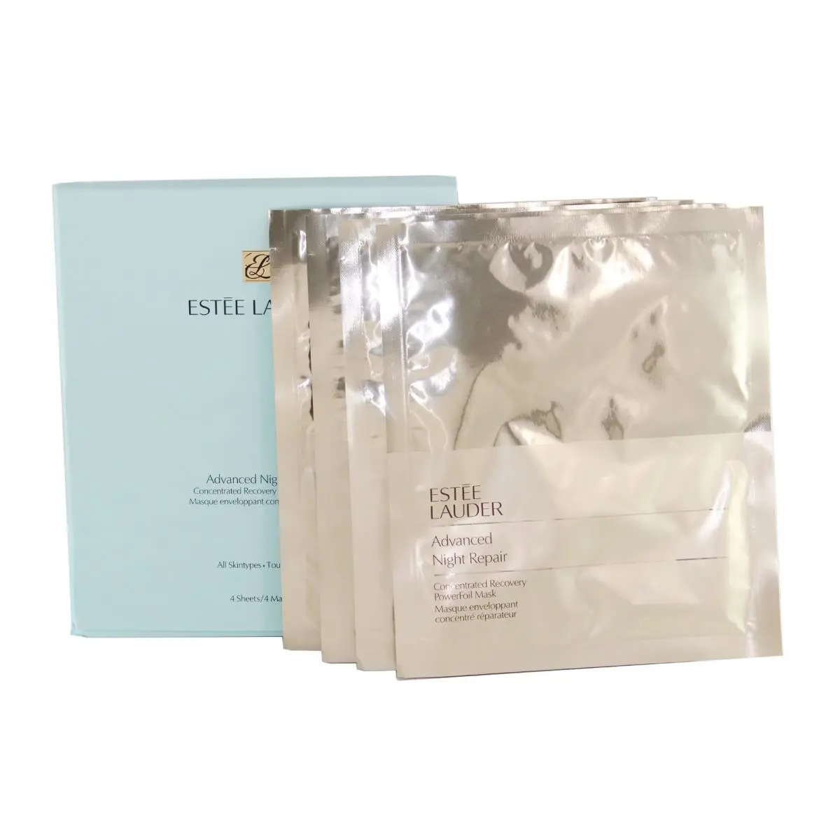 Estee Lauder Advanced Night Repair Powerfoil Mask 4 Sheet In Dmg Box
