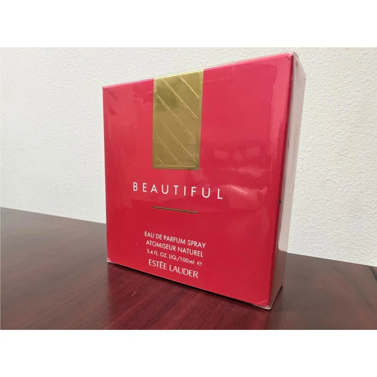 Beautiful by Estee Lauder 3.4 FL oz / 100 ML Eau De Parfum Spray Vintage Item