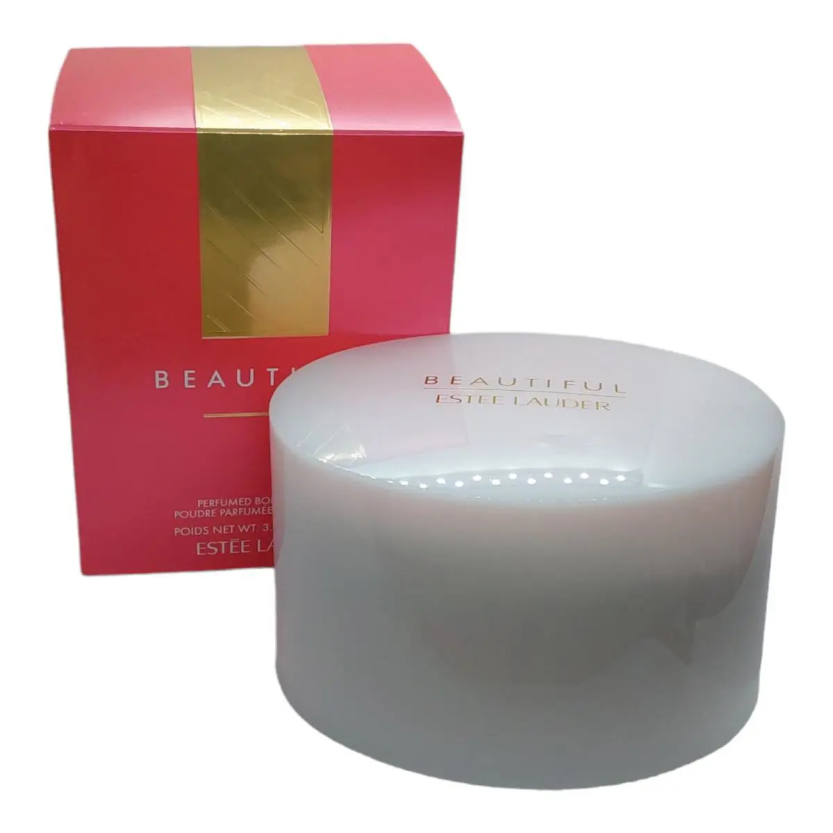 Estee Lauder Beautiful Perfumed Body Powder with Puff 3.5 oz 100 g
