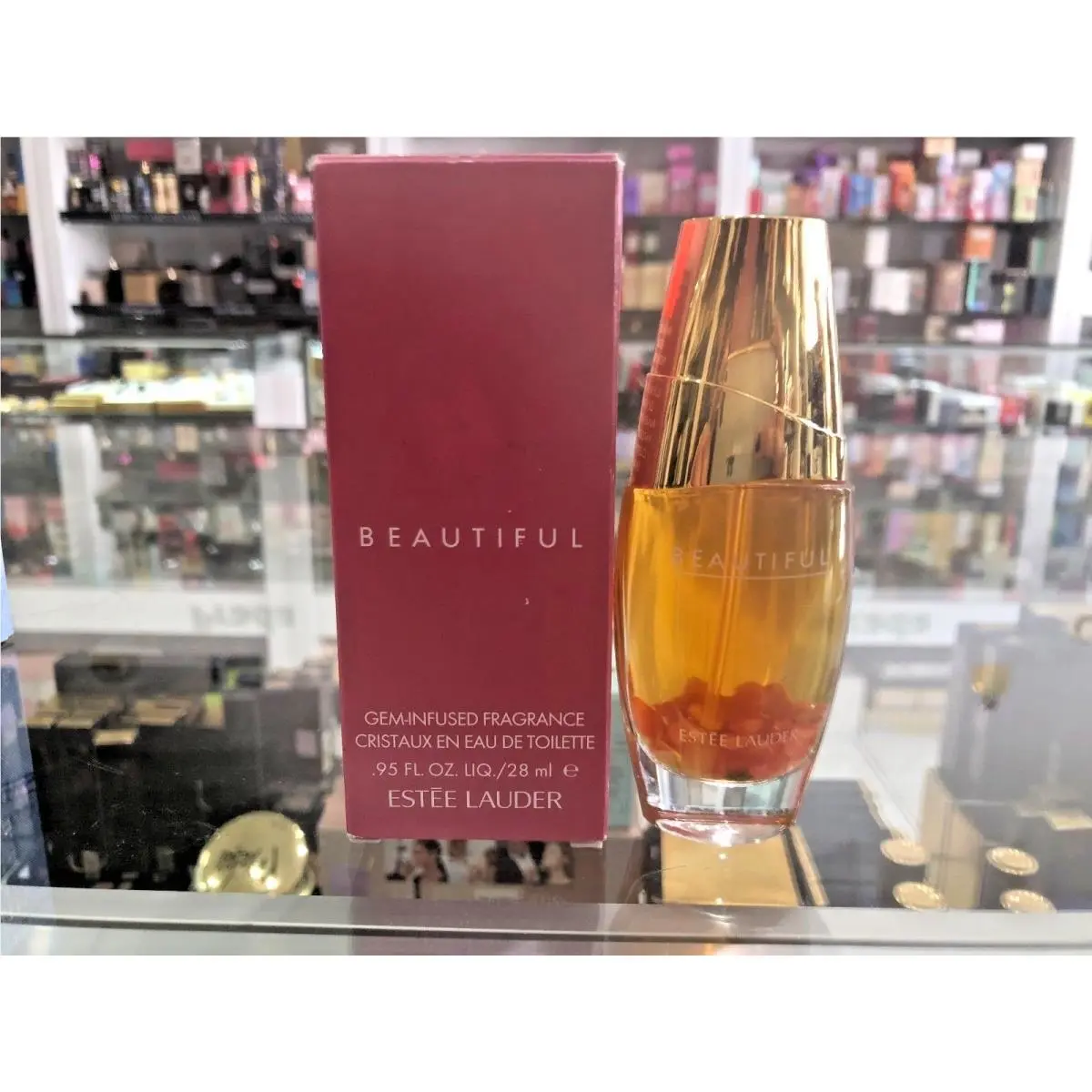Estee Lauder Beautiful Eau De Toilette Gem-infused Fragrance Spray 28 ml