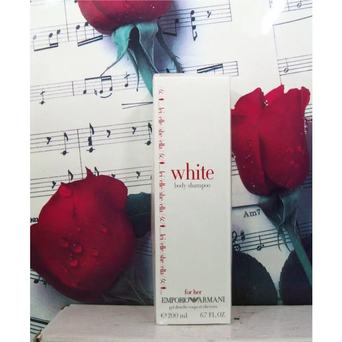 Emporio Armani White For Her Shower Gel 6.7 Fl. OZ by Giorgio Armani