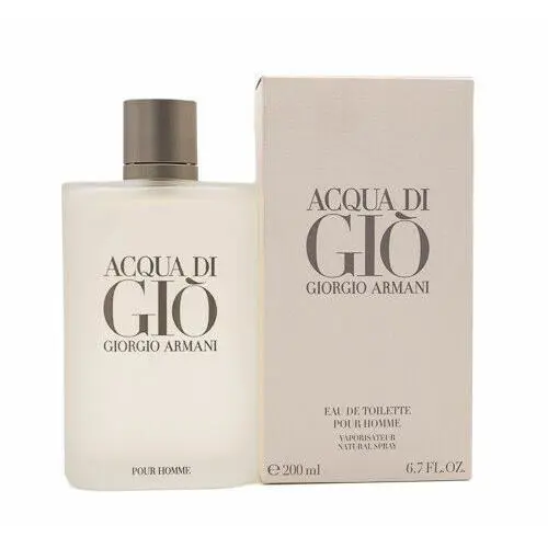 Acqua Di Gio by Giorgio Armani 6.7 / 6.8 oz Edt Cologne For Men Mew