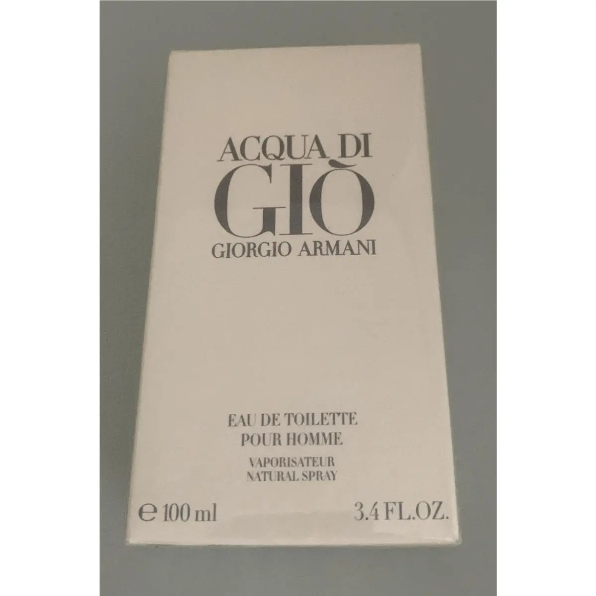 Giorgio Armani Acqua Di Gio Eau De Toilette Spray 3.4 Fluid Ounces For Men