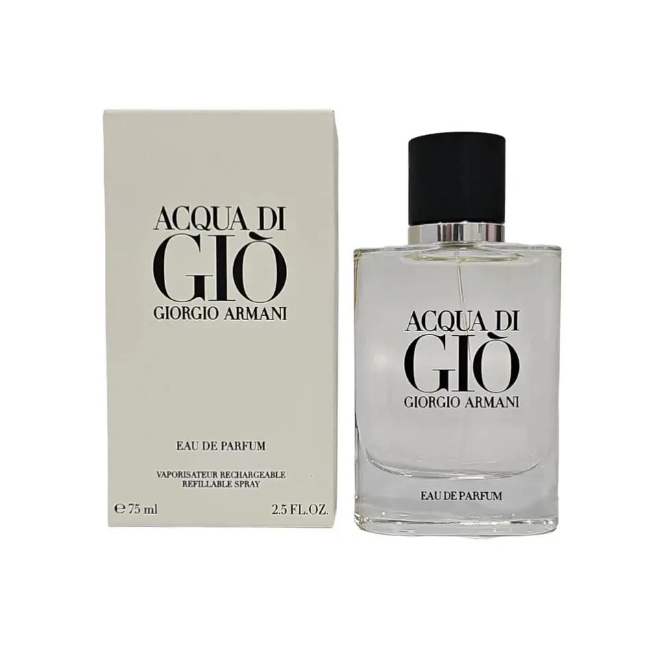 Acqua Di Gio by Giorgio Armani Edp Refillable Spray 2.5oz For Men