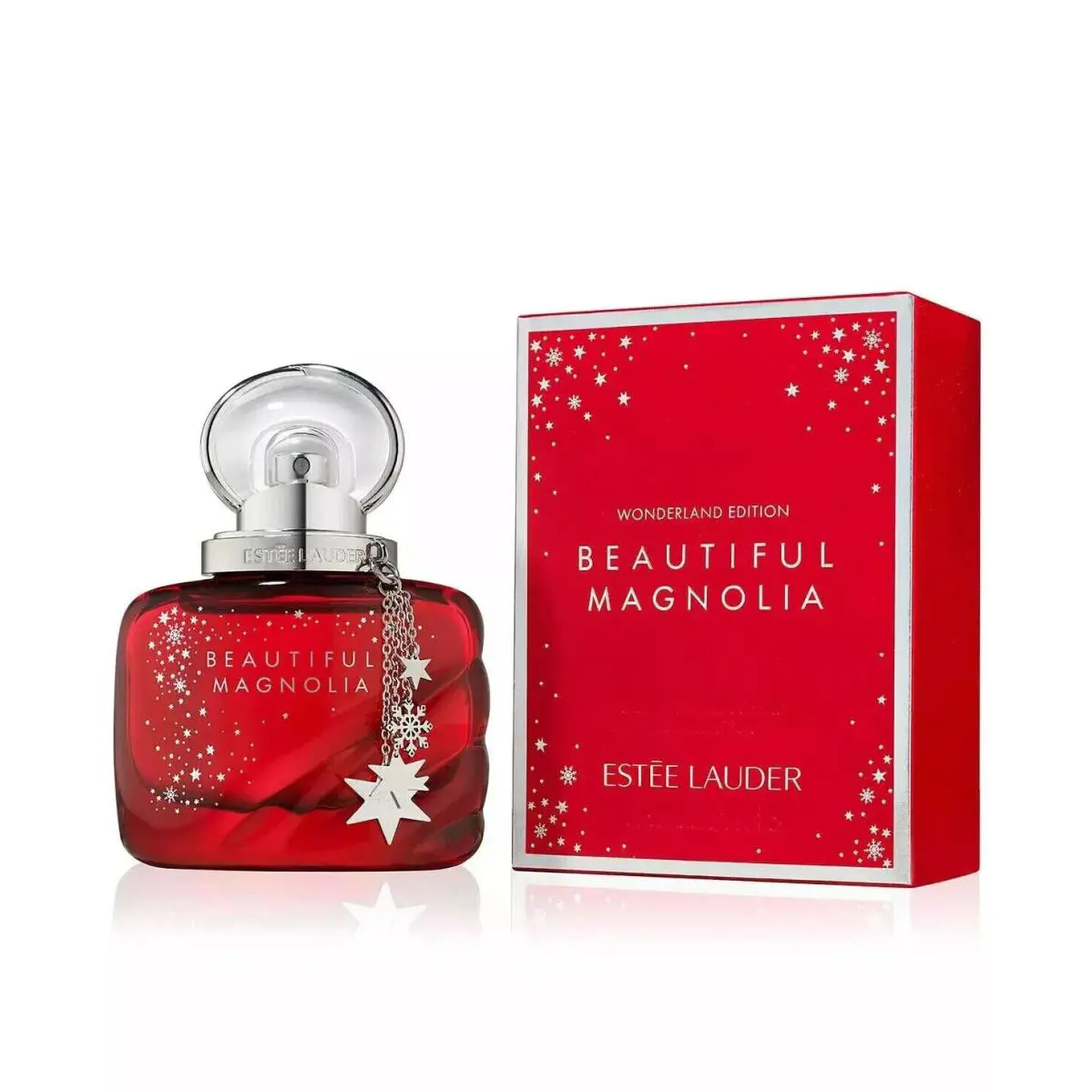 Estee Lauder Beautiful Magnolia Perfume Spray Wonderland Holiday Ed. 1.0 Oz