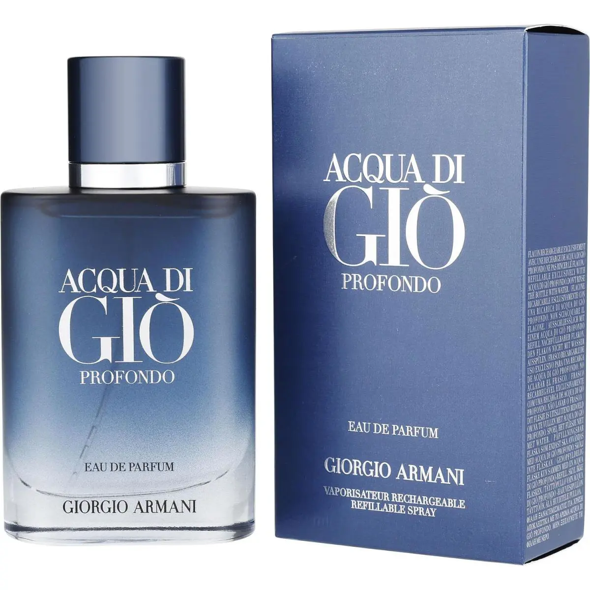 Giorgio Armani Acqua Di Gio Profondo Edp Refillable For Men 1.6 oz / 50 ml