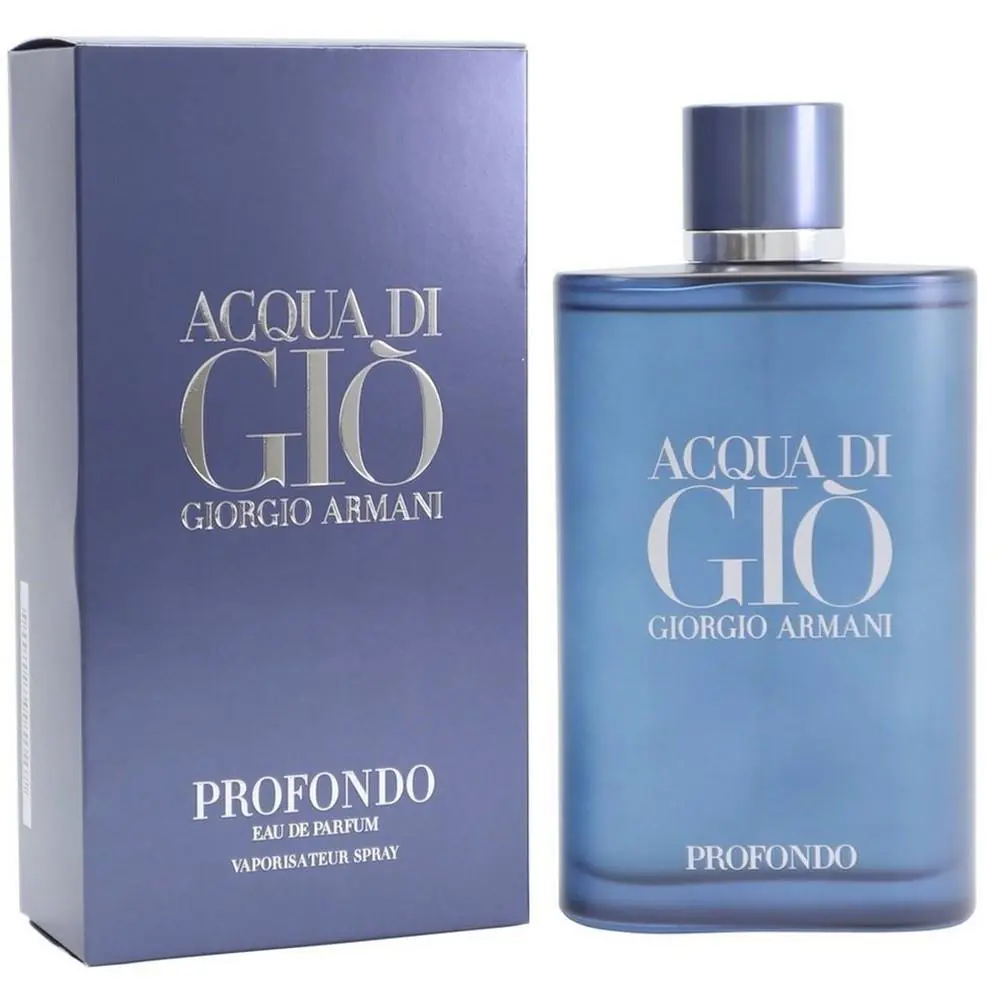 Giorgio Armani Acqua Di Gio Profondo For Men Cologne 3.3 oz 100 ml Edp Spray