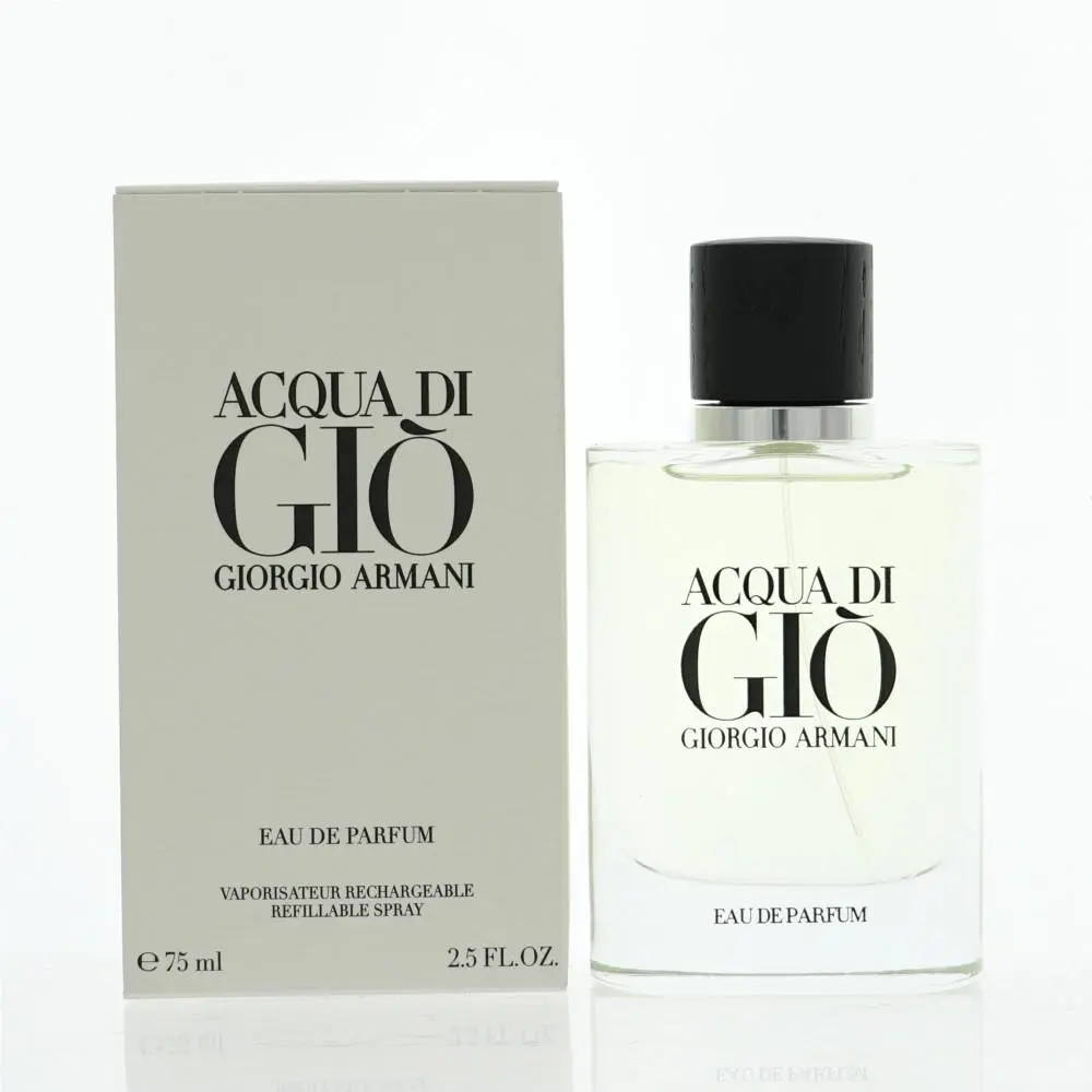 Acqua Di Gio By Giorgio Armani For Men 2.5 Oz Eau De Parfum Spray