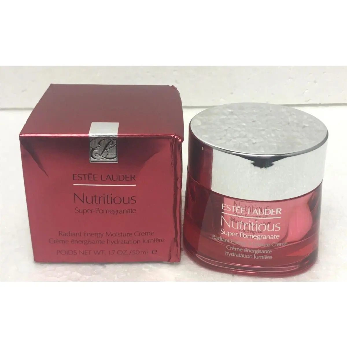 Estee Lauder Nutritious Super-pomegranate Radiant Energy Moisture Creme 1.7oz
