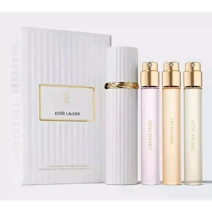 Estee Lauder Luxury Collection Atomizer Case with 3 Travel Size Sprays