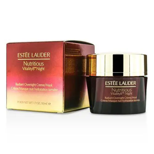 Estee Lauder Nutritious Vitality 8 Night Radiant Overnight Creme Mask 1.7 OZ