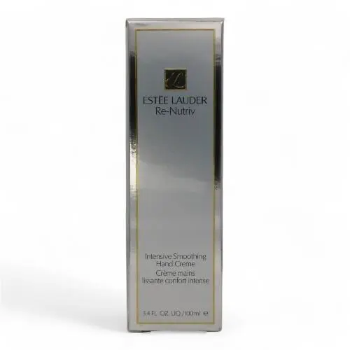 Estee Lauder Re-nutriv Intensive Smoothing Hand Creme 3.4oz/100ml Box