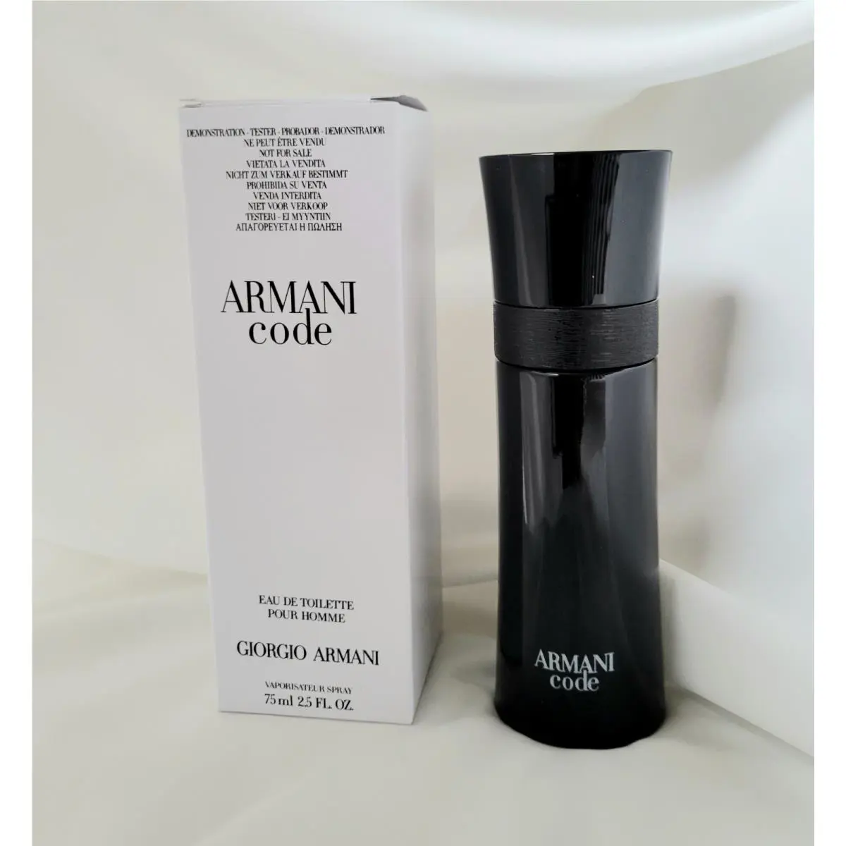 Giorgio Armani Armani Code 2.5oz Men Eau de Toilette For Men in a Tst Box