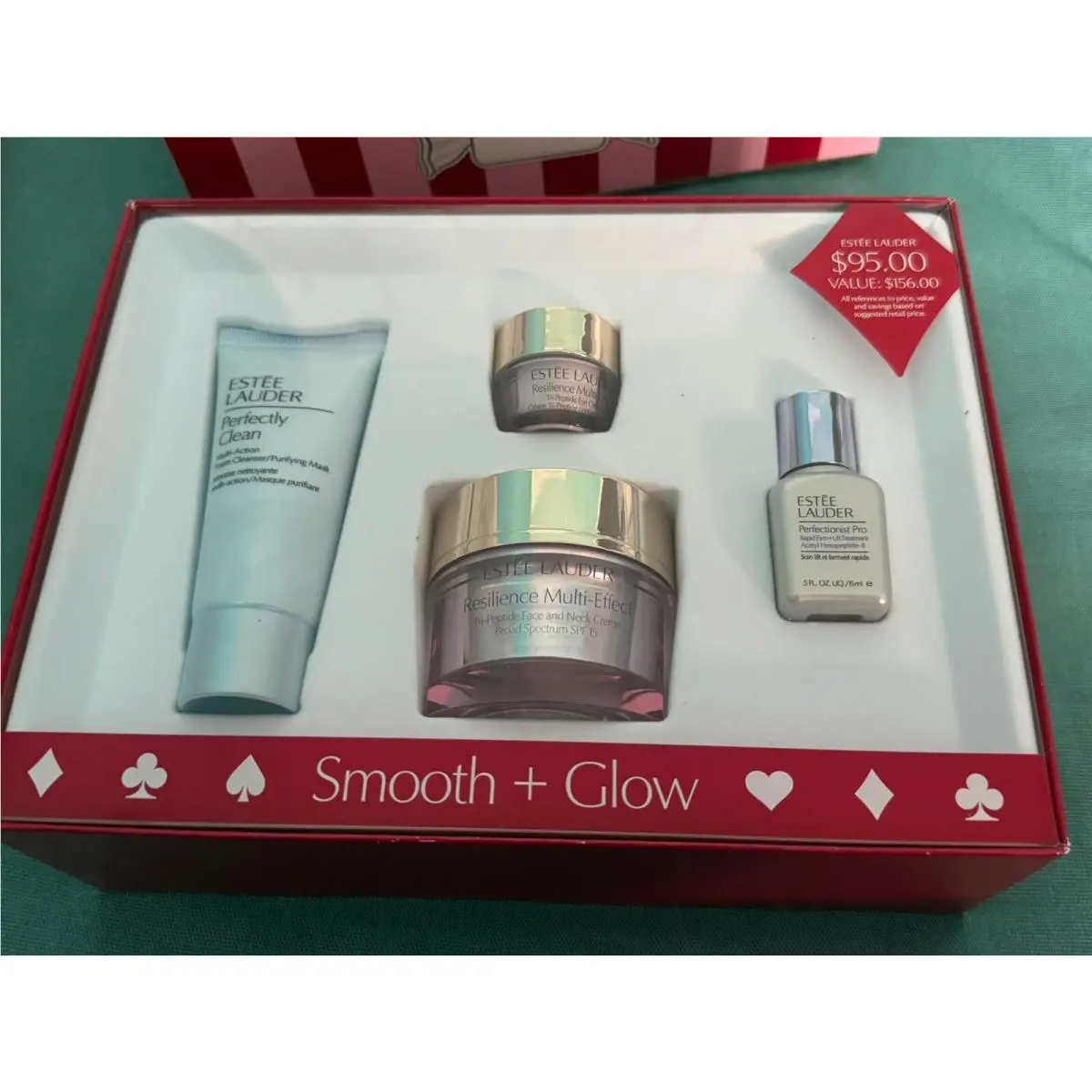 Estee Lauder Limited Edition 4 Pc. Set Smooth Glow Resilience Multi-effect