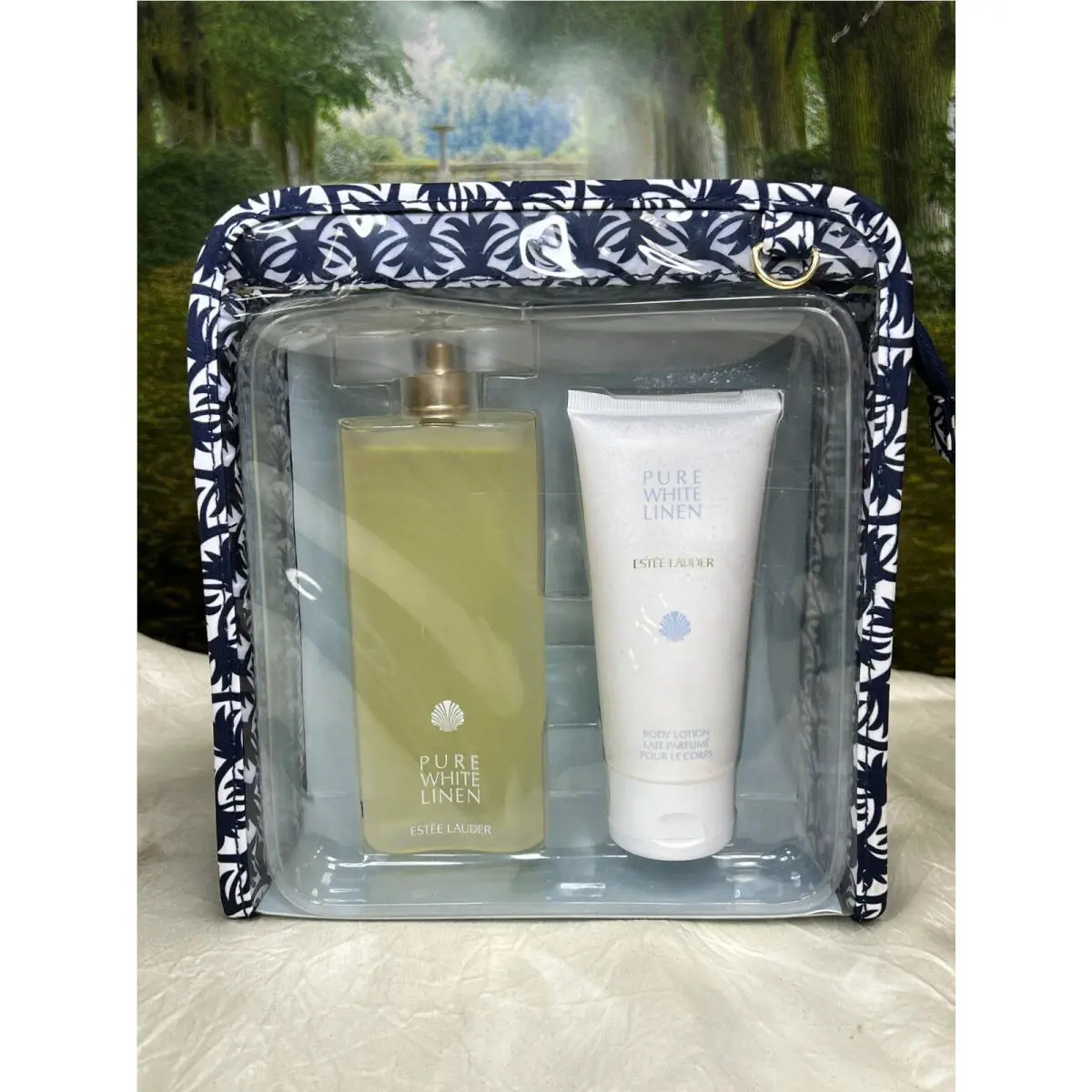 Estee Lauder Pure White Linen Summer Surprise 100ML Edp Spray/ 75ML Body Lotion