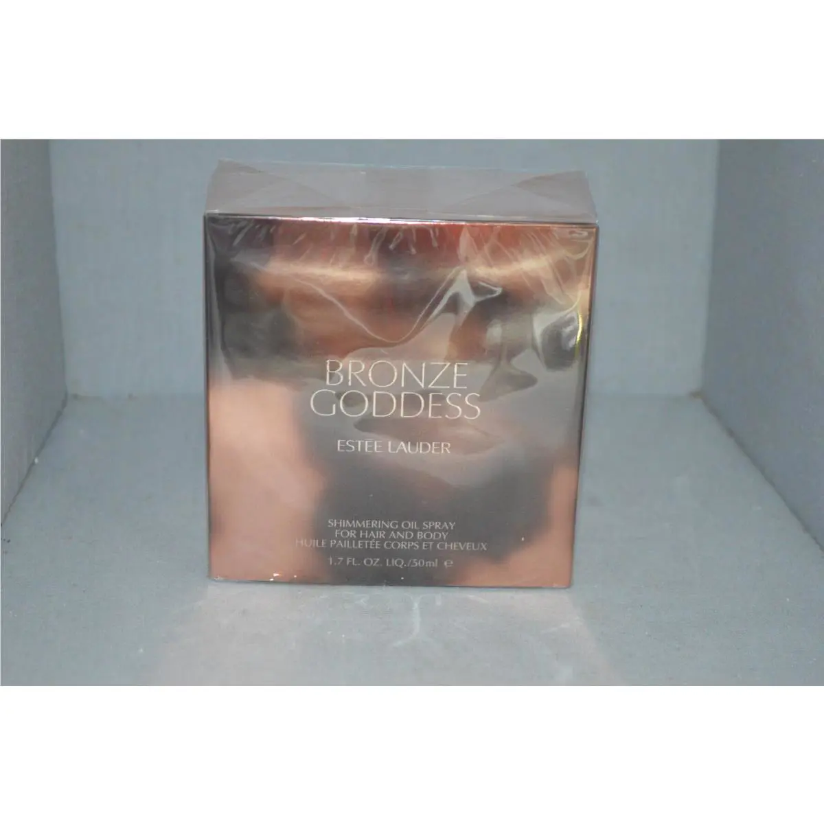 Estee Lauder Bronze Goddess Shimmering Oil Spray 1.7oz Box