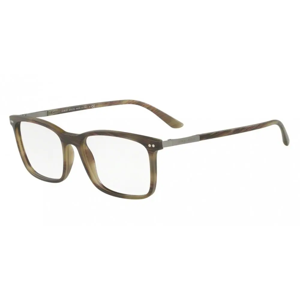 Giorgio Armani Square Man Eyeglasses `0AR7122 `5042 56mm `matte Black