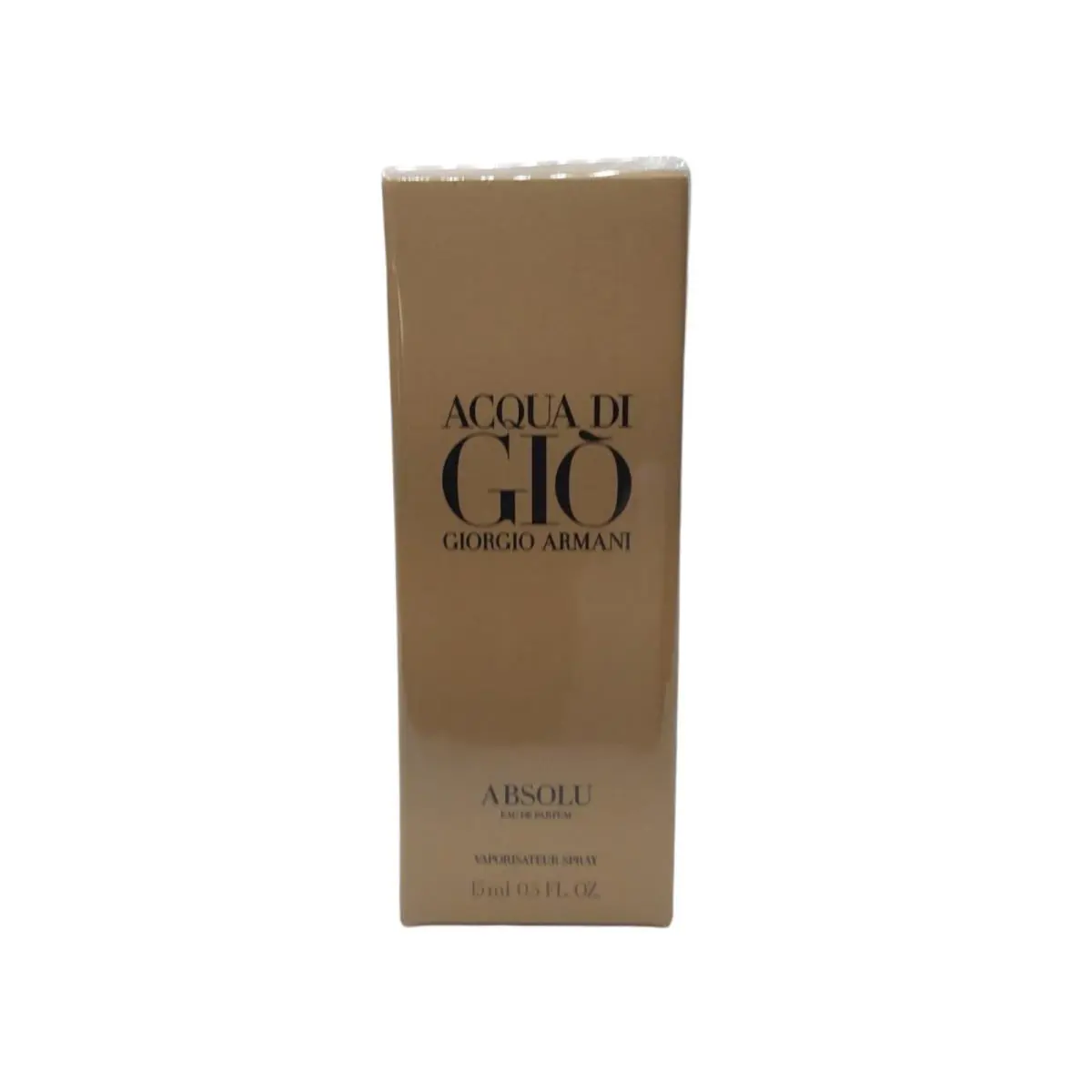 Acqua Di Gio Absolu For Men by Giorgio Armani Travel Size 0.5 Oz 15ml