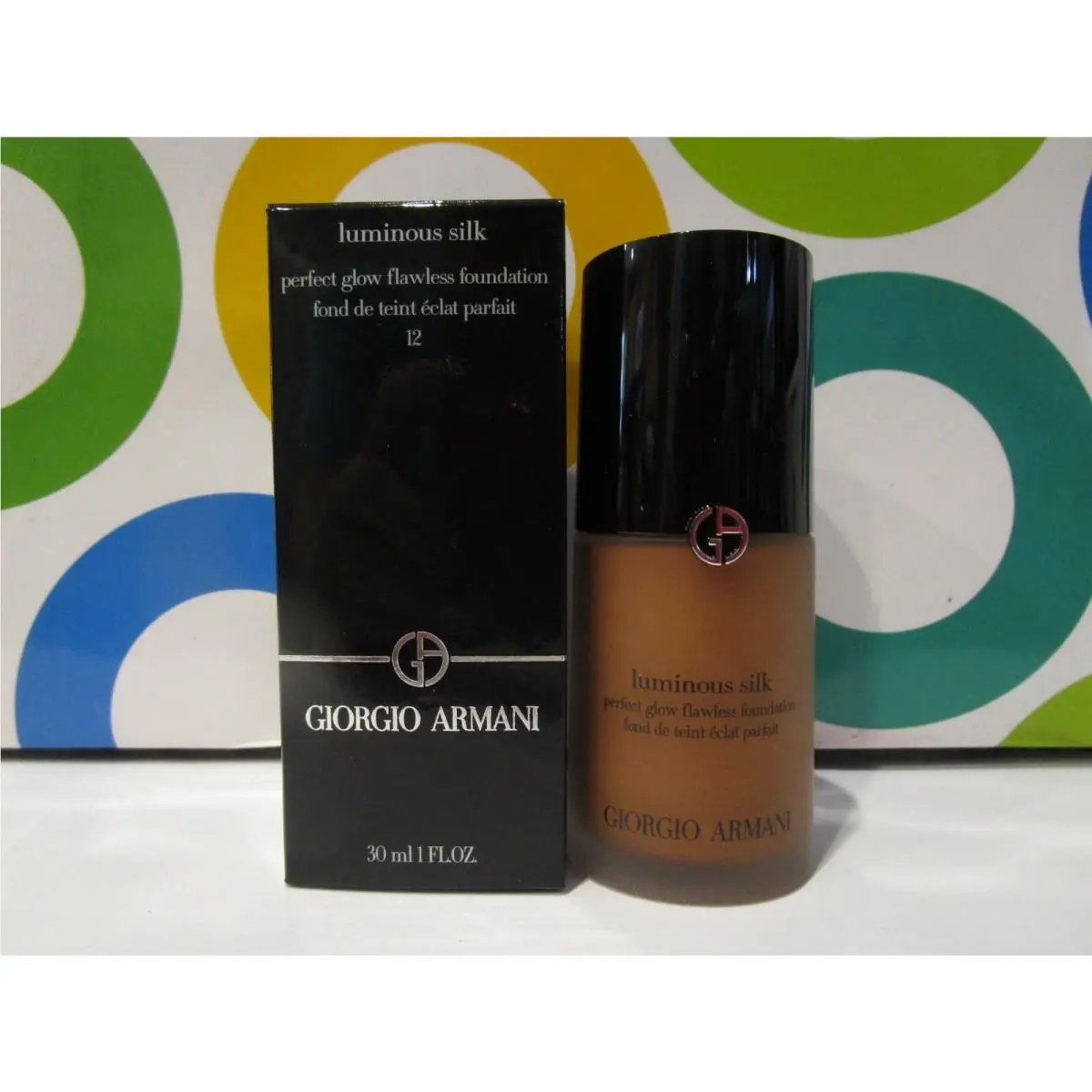 Giorgio ~ Luminous Silk Flawless Foundation ~ Armani Luminous Silk Flawless Foundation 12 1 OZ