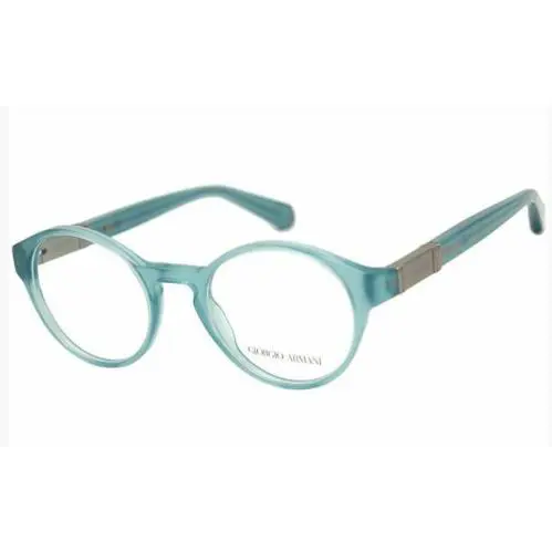 Giorgio Armani Lens Eyeglasses AR7002 5034 Azure Green Trans Frames 48MM Rx-able