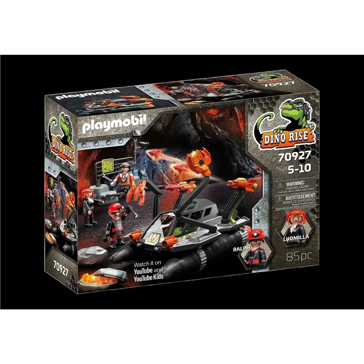 Playmobil 70927 Dino Rise Comet Corp. Demolition Drill Mib/new