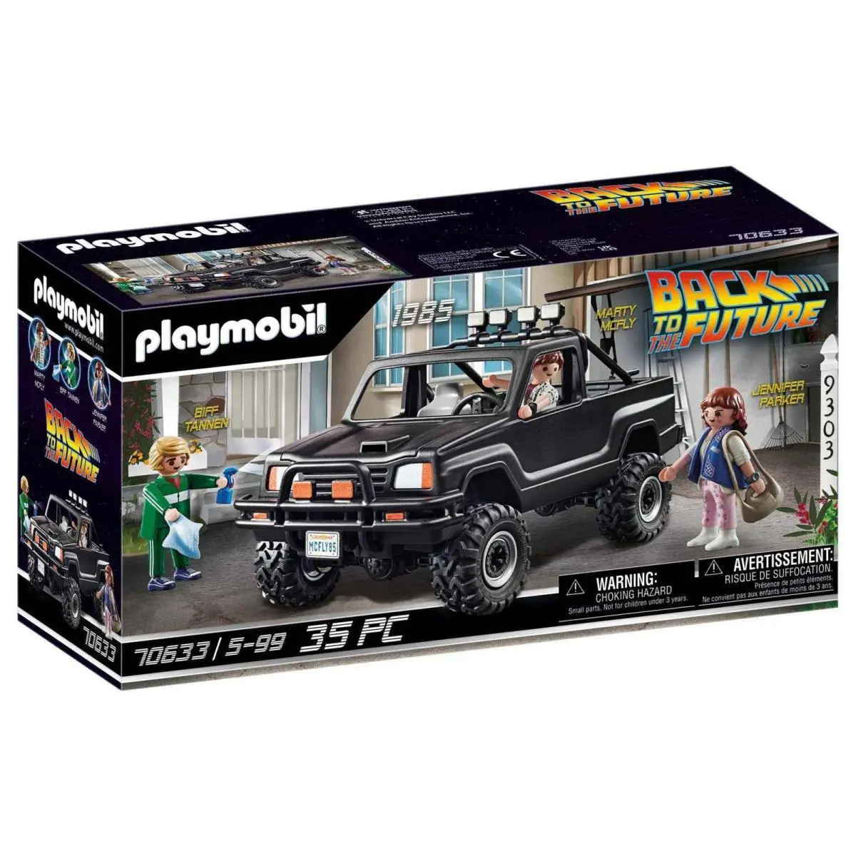 Playmobil Back to The Future Marty`s Pickup Truck Standard