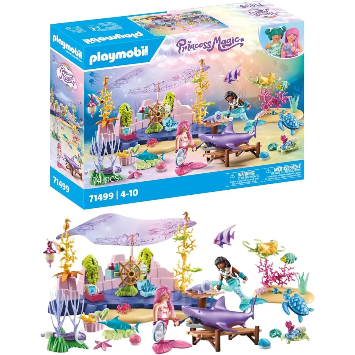 Playmobil Mermaid Animal Care