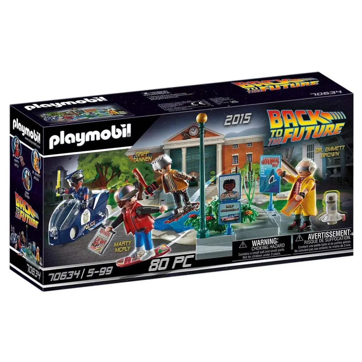 Playmobil Back To The Future Part II Hoverboard Chase 70634 IN Stock
