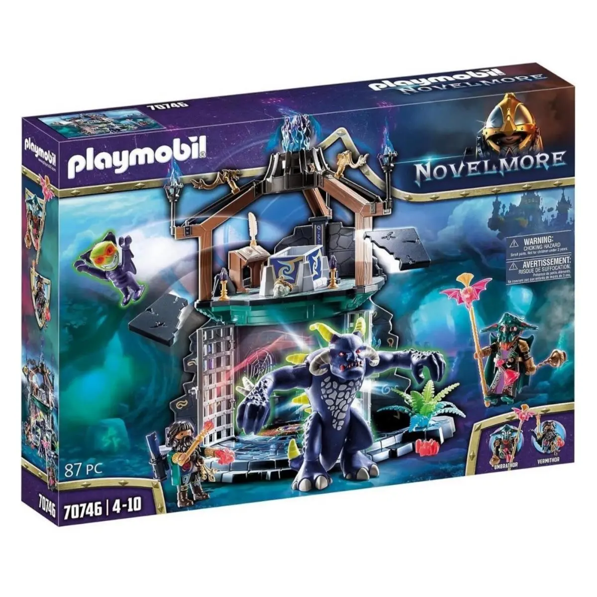 Playmobil 70746 Novelmore Violet Vale Demon Lair Playset 87 Piece