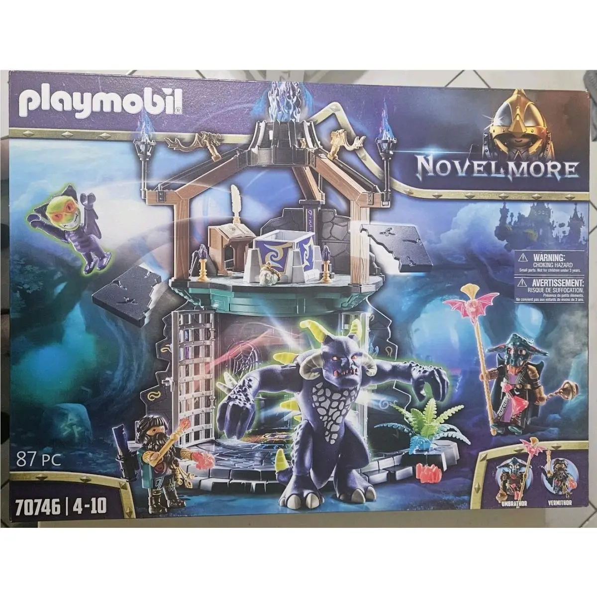 Playmobil 70746 Novelmore Violet Vale Demon Lair Playset 2021 Rare