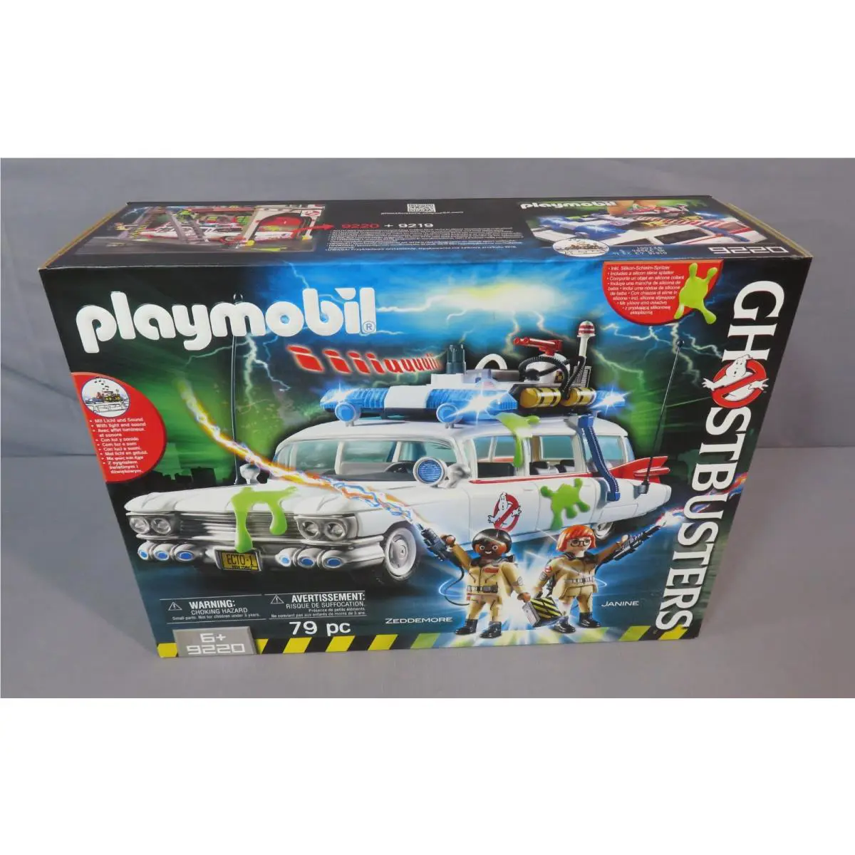 Playmobil 9220 Ghostbusters Ecto-1 Vehicle Figures Retired