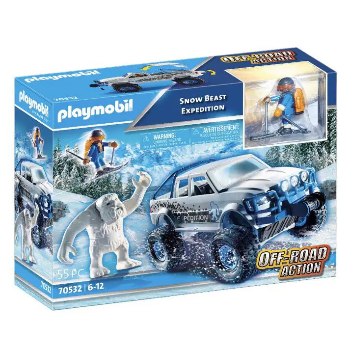 Playmobil Off-road Action Snow Beast Expedition Building Set 70532
