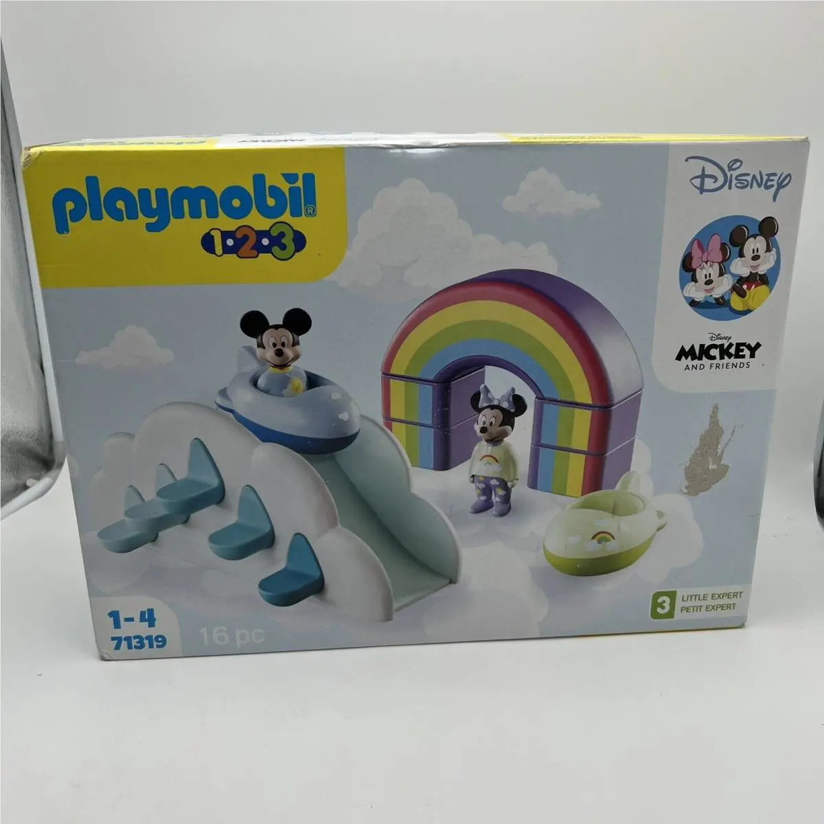 Playmobil Disney Mickey`s and Minnie`s Home in The Clouds Kids Infant Playset