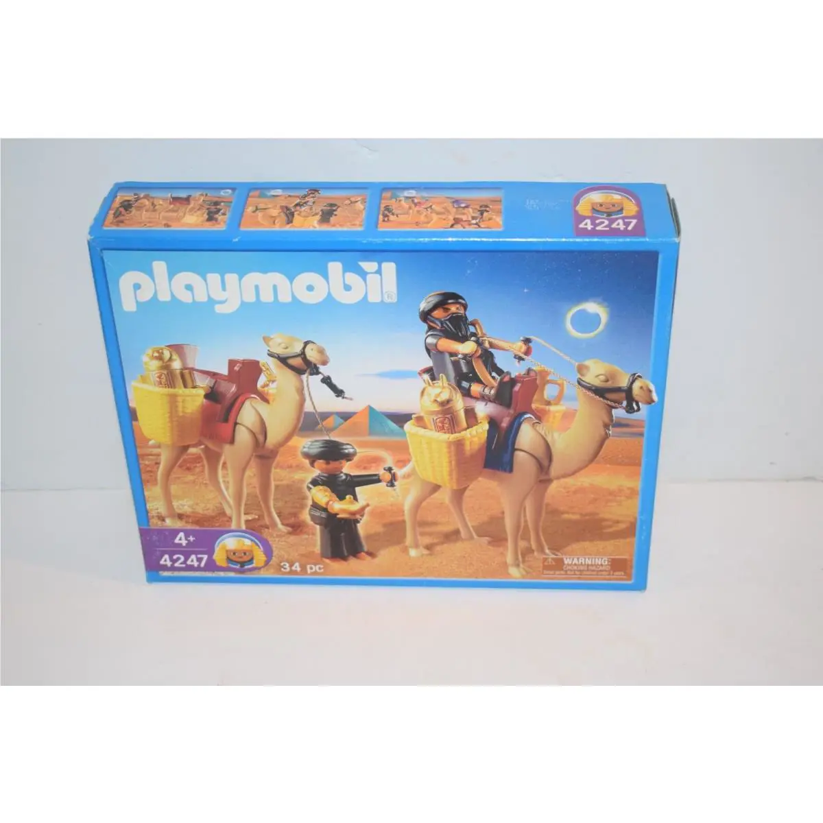 Playmobil 4247 Egyptian Tomb Raiders with Camels New- DWT12