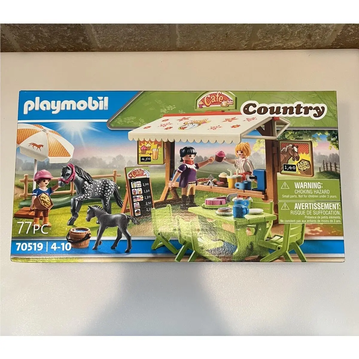 Playmobil 70519 Country Pony Cafe Building Set 77 Pieces Ages 4 - 10