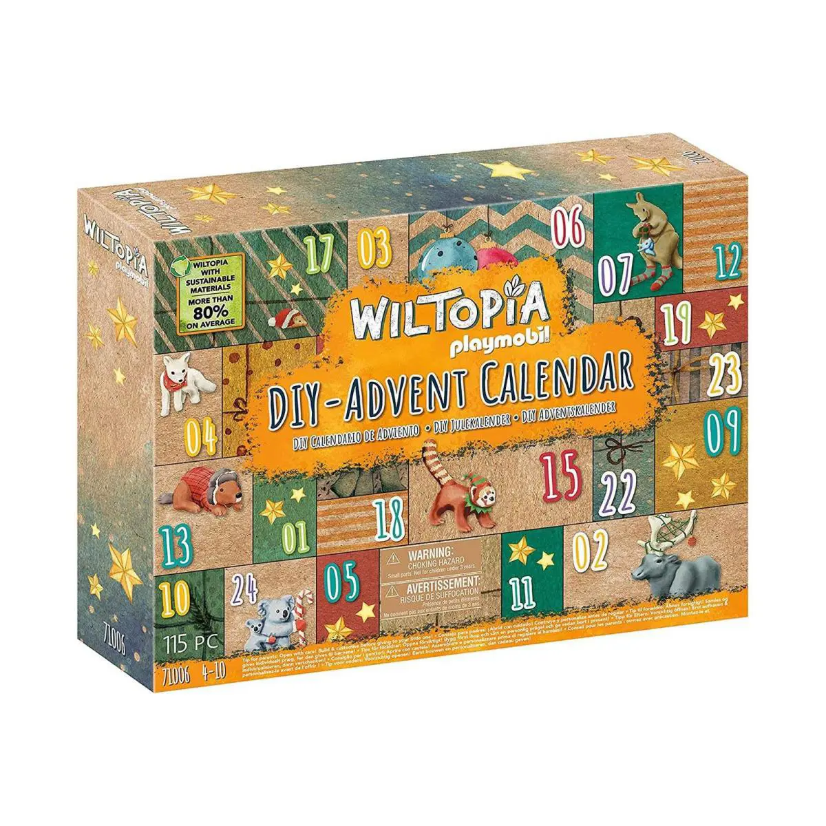 Playmobil Wiltopia Diy Advent Calendar Building Set 71006 IN Stock