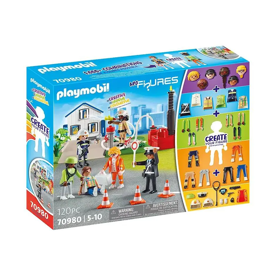 Playmobil 70980 My Figures: Rescue Mission Mib/new