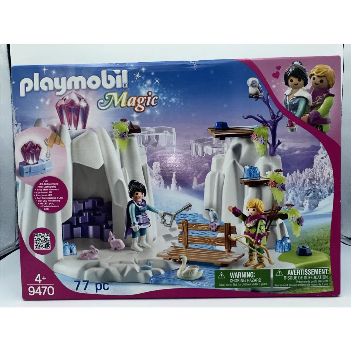 Playmobil Magic Crystal Diamond Hideout with Led Lighting 9470