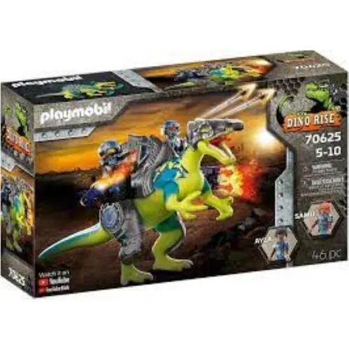 Playmobil Dino Rise Spinosaurus Double Defense Power 70625