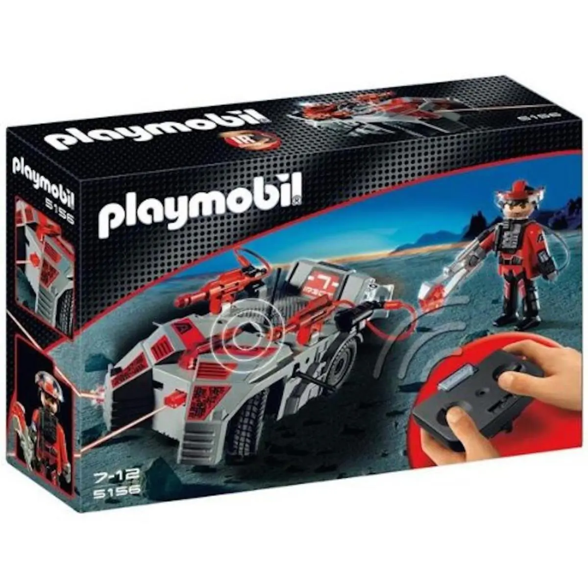 Playmobil Dark Rangers Explorer with IR Knockout Cannon 5156