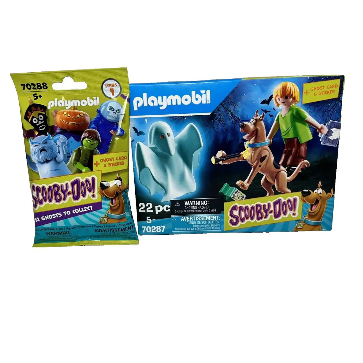 Playmobil 70287 Scooby-doo Scooby Shaggy Glow n Dark Ghost 1 Blind Bag 70288